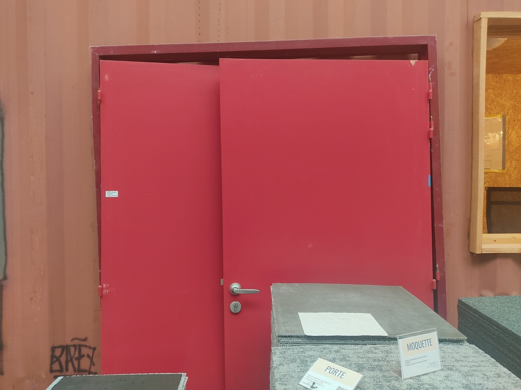 bloc porte double intérieur 