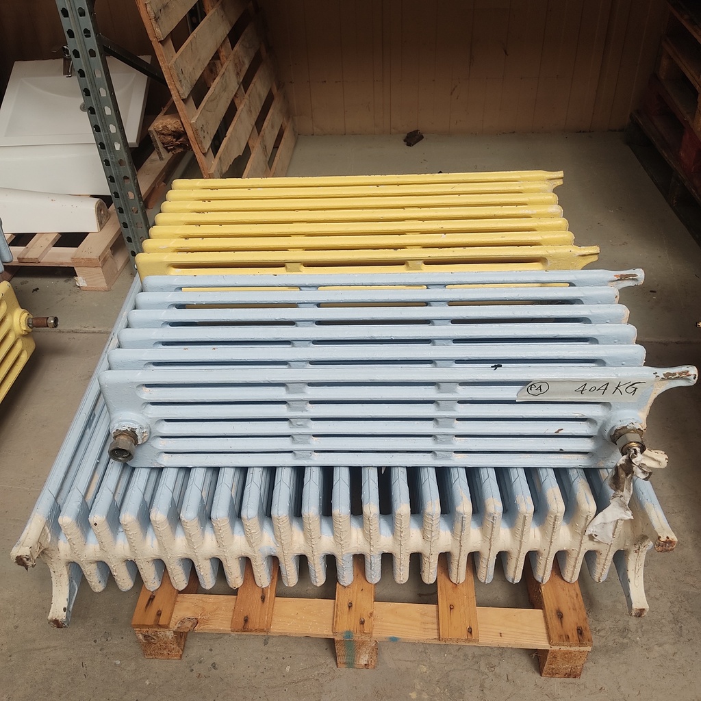 Radiateur fonte avec pieds H:92 cm -6 colonnes -21 éléments